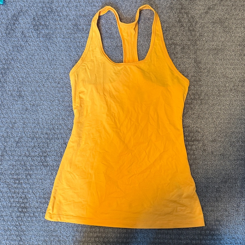 Nike Bright Yellow Tank Top